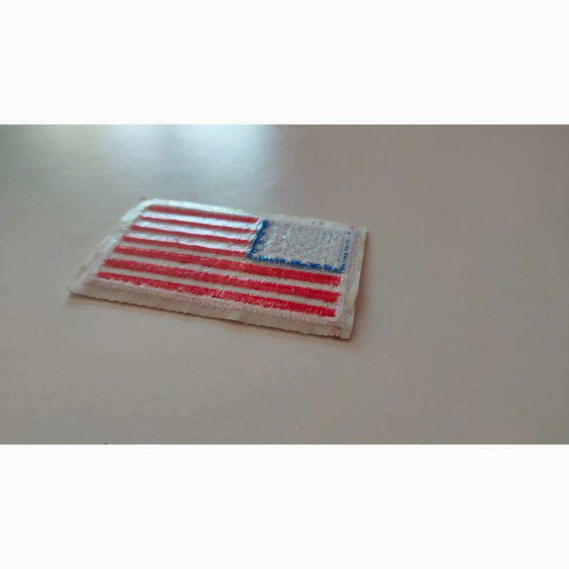 Фото 5. Нашивка на одежду, рюкзак флаг Америки, США