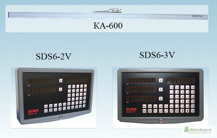 УЦИ SINO SDS6-2V Устройство цифровой индикации на станок 2 оси координаты