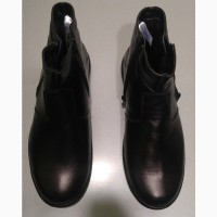 Новые ортопедические мужские кожанные полусапожки, мужские ботинки 41р