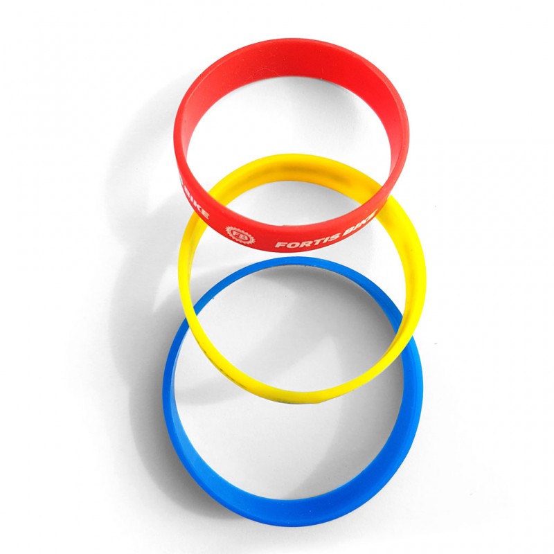 Фото 4. Силиконовые браслеты с нанесением краски в 1 цвет от 100 шт
