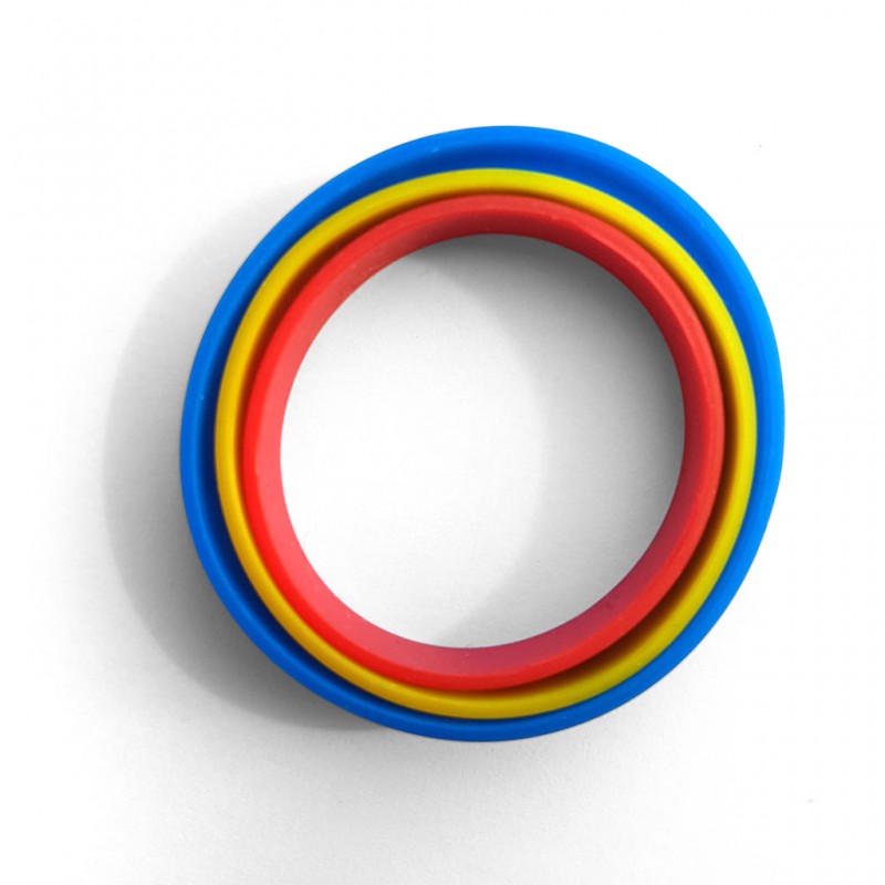 Фото 5. Силиконовые браслеты с нанесением краски в 1 цвет от 100 шт