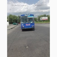 Брендування тролейбусів реклама на тролейбусах Рівне Західна Україна