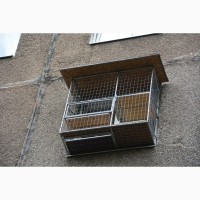 Клетка для кошек на окно. Броневик Днепр