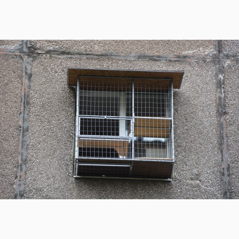Фото 4. Клетка для кошек на окно. Броневик Днепр