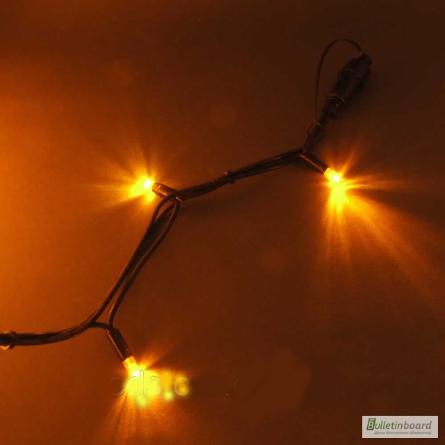 Фото 6. Светодиодная нить, световые нити, праздничная подсветка домов