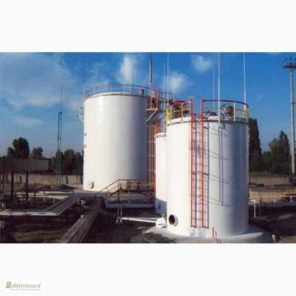 Резервуарное оборудование и резервуары стальные для ликеро водочных и коньячных заводов