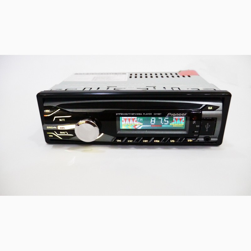 Фото 5. Автомагнитола Pioneer 3215BT Bluetooth, MP3, FM, USB, SD, AUX - RGB подсветка
