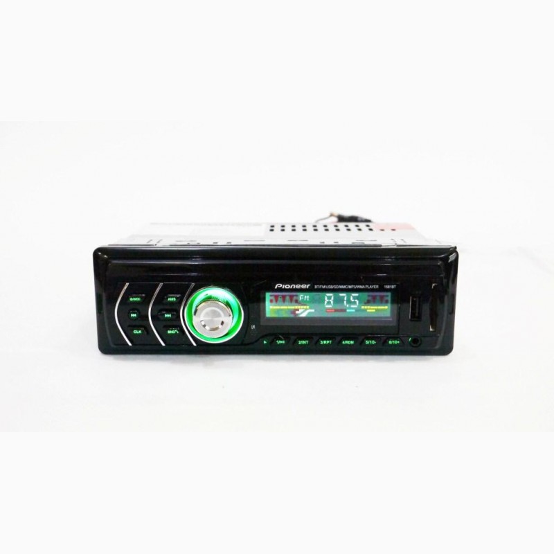 Фото 3. Автомагнитола Pioneer 1581BT Bluetooth, MP3, FM, USB, SD, AUX - RGB подсветка