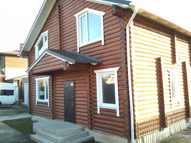 Фото 10. Продается деревянный дом-сруб в скандинавском стиле под Киевом