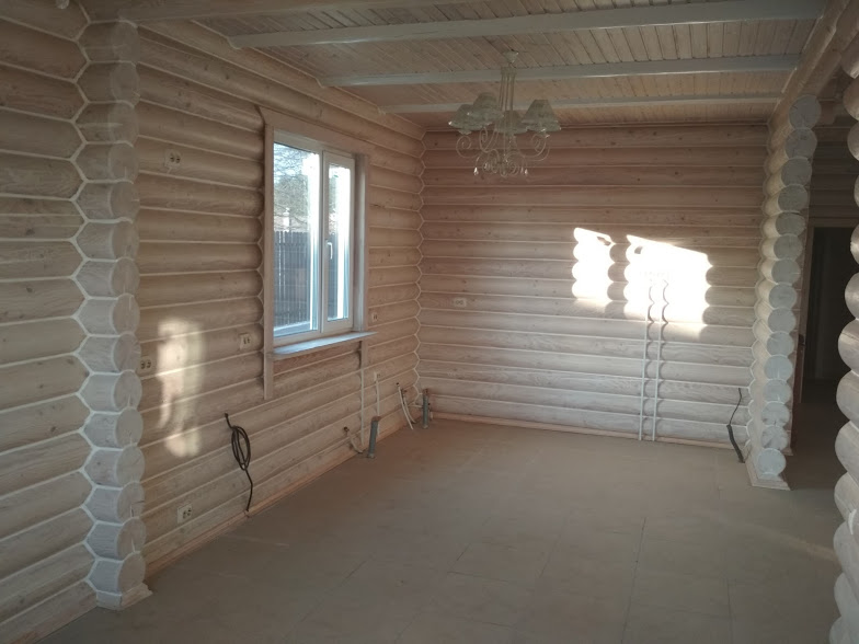 Фото 15. Продается деревянный дом-сруб в скандинавском стиле под Киевом