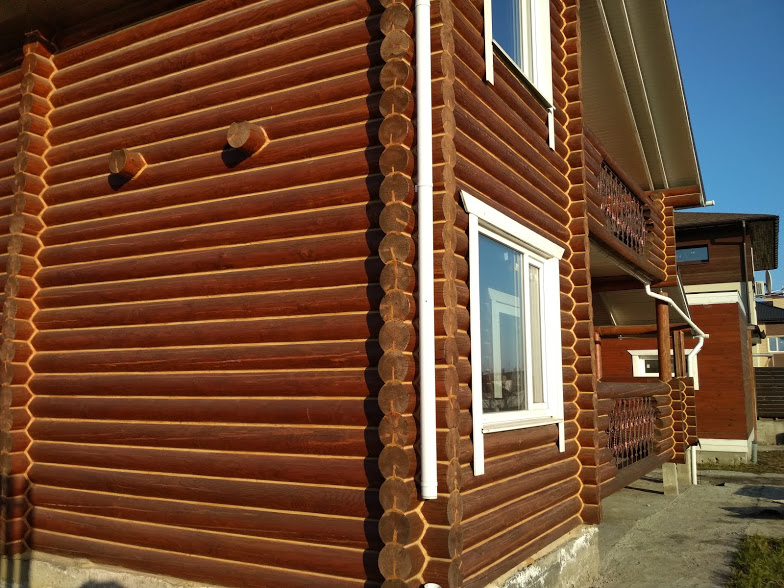 Фото 2. Продается деревянный дом-сруб в скандинавском стиле под Киевом