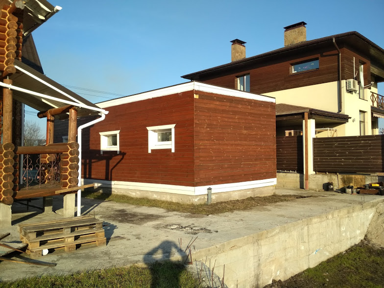Фото 6. Продается деревянный дом-сруб в скандинавском стиле под Киевом