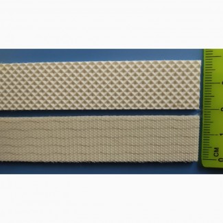 Конвейерные полимерные ленты с профильным вафельным покрытием