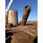 Перенос резервуаров вертикальных стальных цилиндрических РВС 100 - 5000 кубических метров