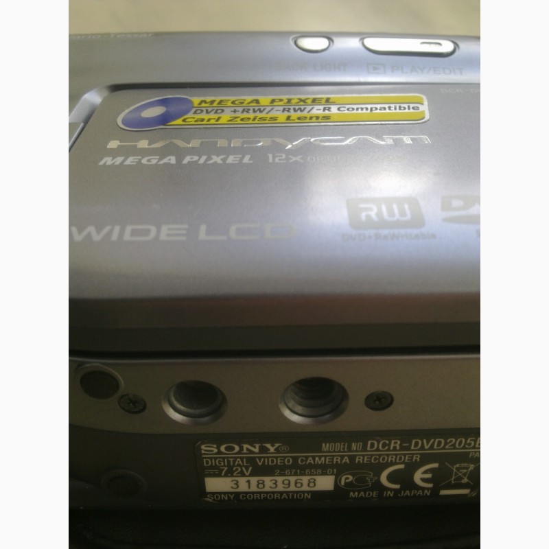 Фото 2. Продам видеокамеру SONY (DCR-DVD 205E) б/у, в отличном состоянии