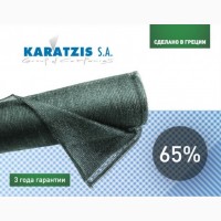 Сетка затеняющая Karatzis зеленая (4х50) 65%