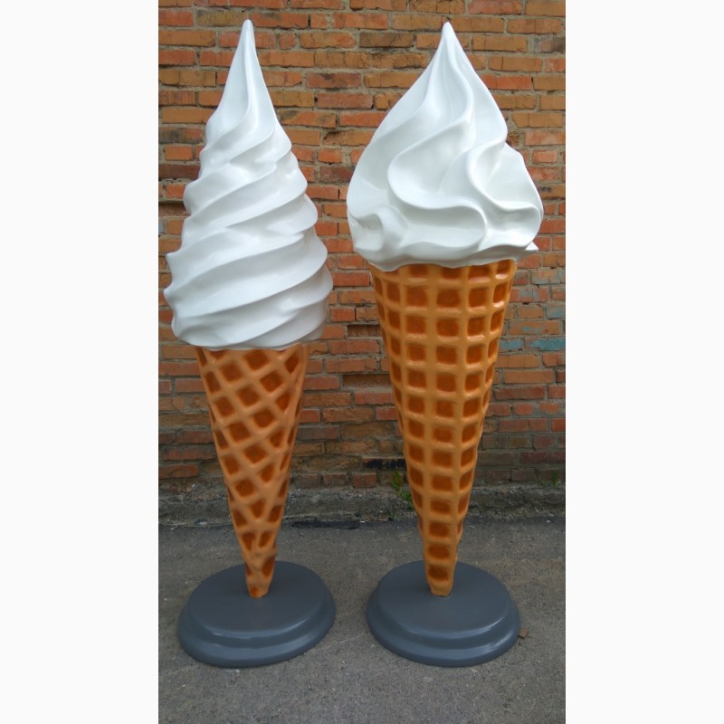 Фото 7. Мороженое рожок макет
