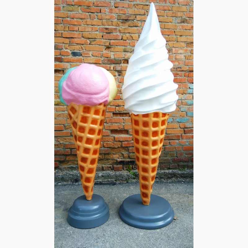 Фото 8. Мороженое рожок макет
