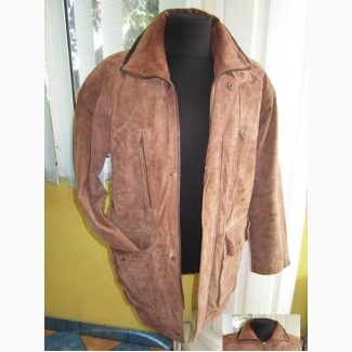 Утеплённая кожаная мужская куртка HEINE. Германия. Лот 259