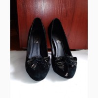 Туфли лабутены черные замшевые размер 36 бренд М.М.8. Италия