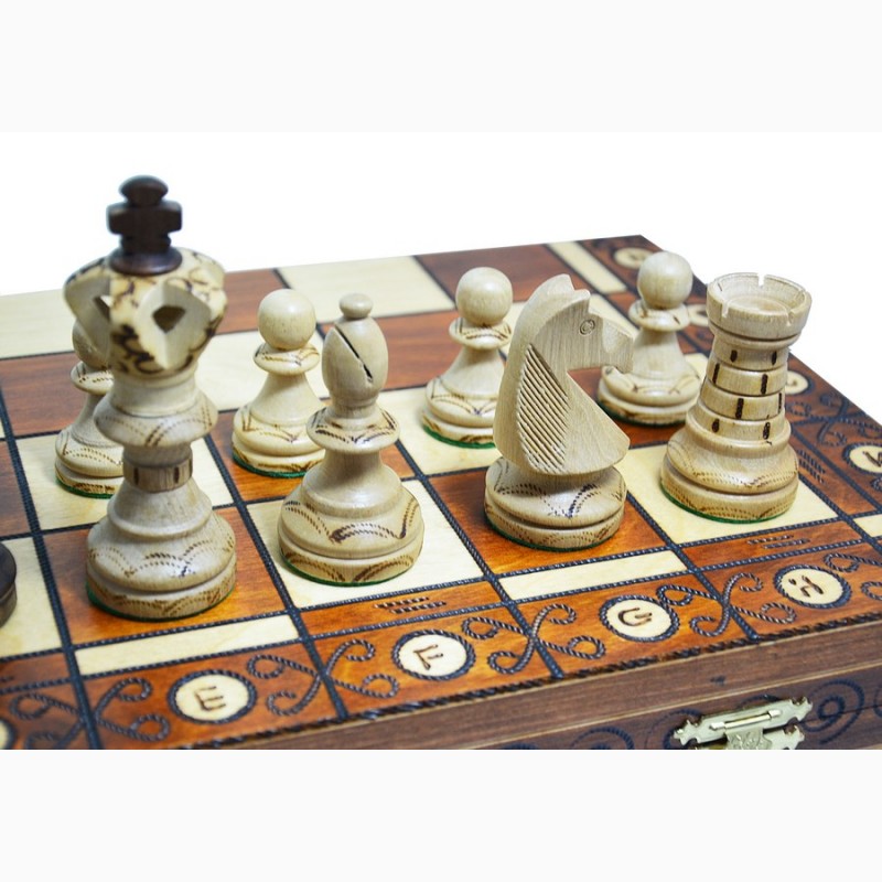 Фото 8. Деревянные польские шахматы опт Амбассадор арт. 2000 купить, продаем