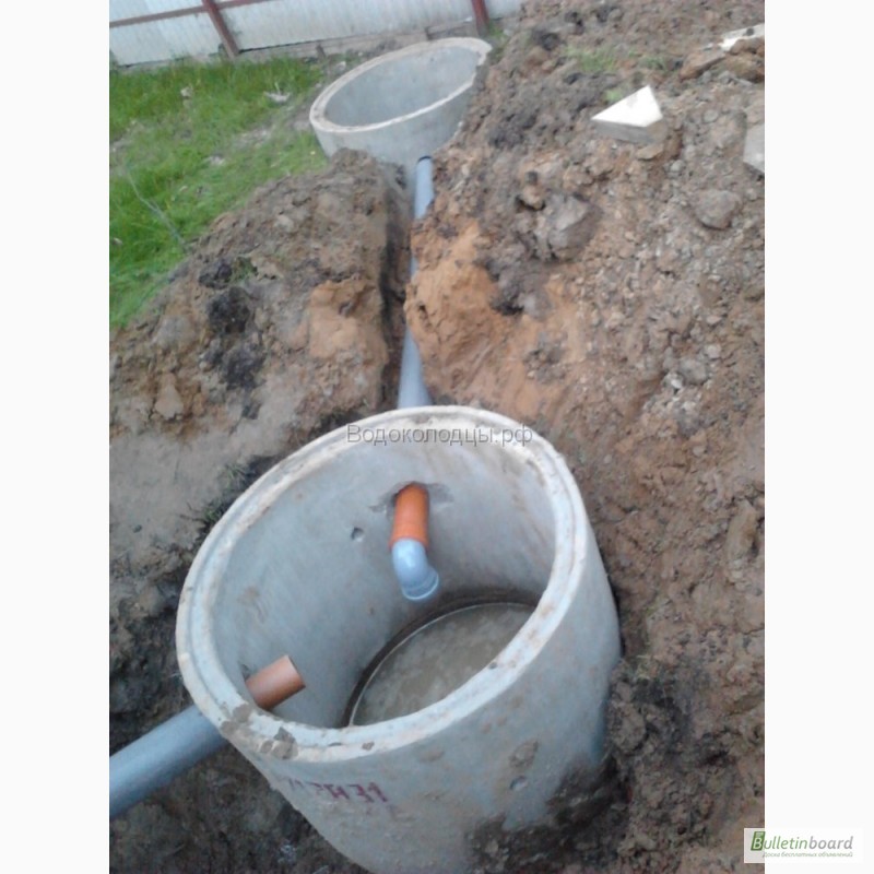 Фото 12. Установка канализации септик Одесса