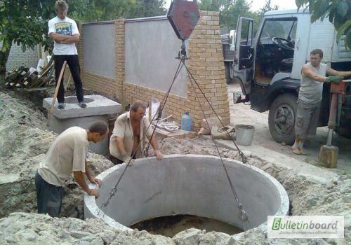 Фото 7. Установка канализации септик Одесса