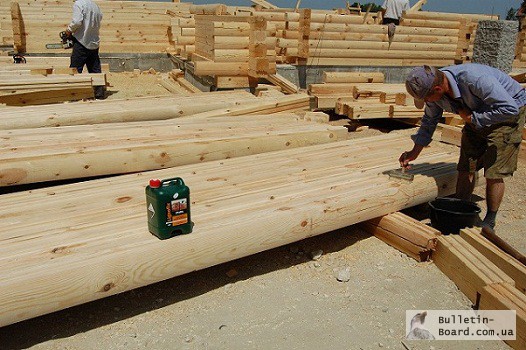 Фото 2. Пропитка (антисептик для древесины) Lignofix Stabil надежная защита для новой древесины