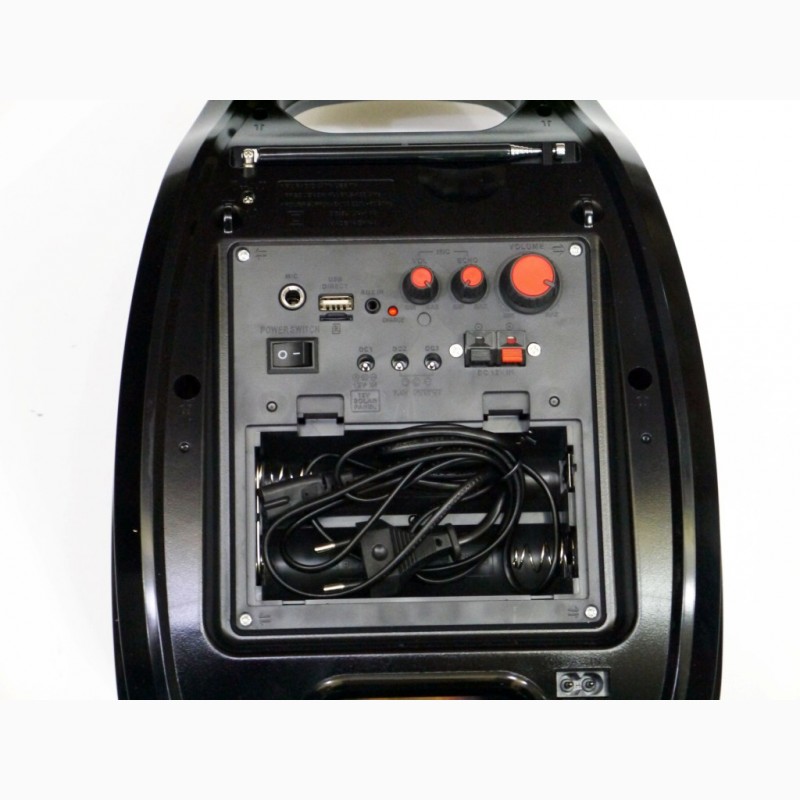 Фото 7. Golon RX-810BT Беспроводная портативная bluetooth колонка - чемодан с караоке