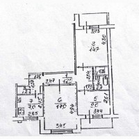 Терміновий продаж 3 кімн. кв. Ст. м.Дорогожичі. ВІльна