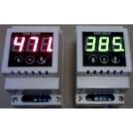 Терморегулятор, UDS-220.R D, -55 до +125 С, выносной датчик, шаг 0,1, термореле, термостат