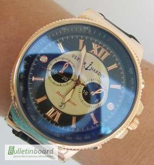 Фото 2. Мужские наручные часы Ulysse Nardin Maxi Marine коричневый циферблат