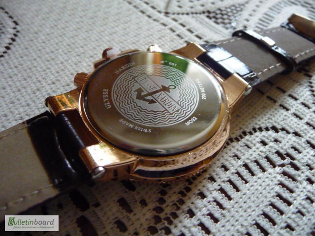 Фото 4. Мужские наручные часы Ulysse Nardin Maxi Marine коричневый циферблат