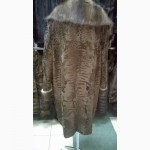 Стильная шуба пальто из меха каракульчи распродажа