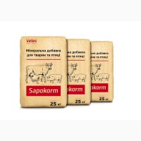 Сапокорм - природна лікувально-профілактична мінеральна добавка до корму всіх видів тварин