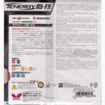 Накладки для настольного тенниса Butterfly Tenergy 05 FX