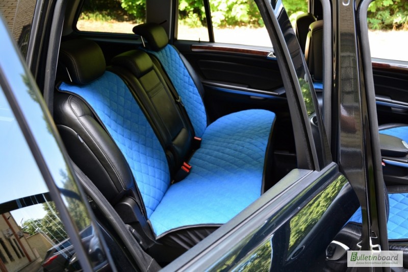 Фото 2. Чехлы на сиденья автомобиля. Полный комплект. Синий цвет
