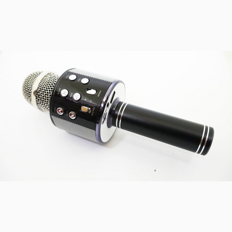 Фото 9. Беспроводной стерео микрофон с динамиком и Bluetooth, Караоке Wester WS-858