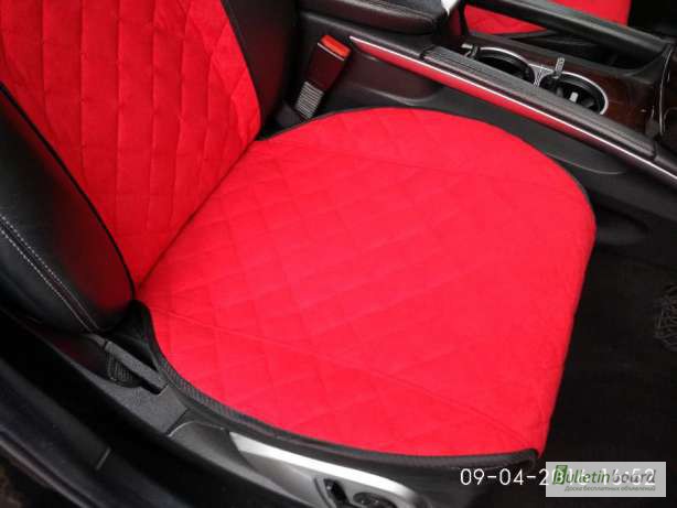 Фото 4. Чехлы на сиденья автомобиля. Полный комплект. Красный цвет