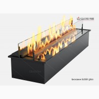 Дизайнерський біокамін Slider glass 800 Gloss Fire