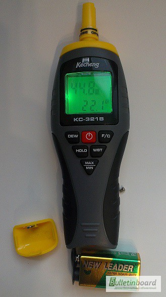 Фото 4. Профессиональный термо-гигрометр Kecheng KC-321B (0 - 99.9%; -10 C - 50 C)
