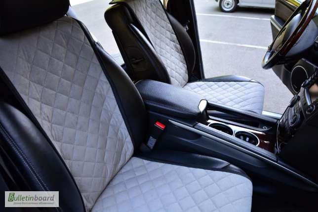 Фото 4. Чехлы на сиденья автомобиля. Полный комплект. Серый цвет