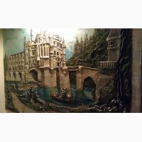 Барельеф и рельефное панно, картины, рельефная роспись стен