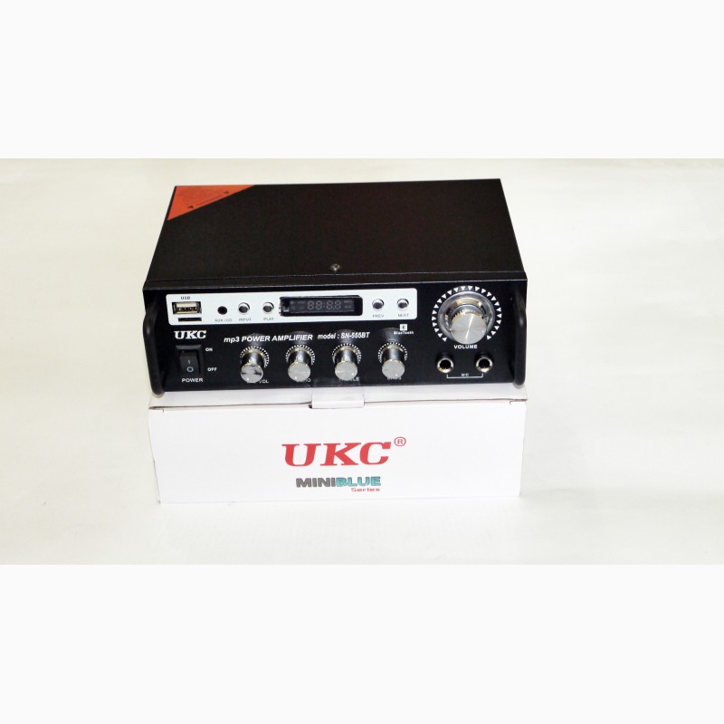 Фото 4. Усилитель UKC SN-555 BT - USB, SD-карта, MP3