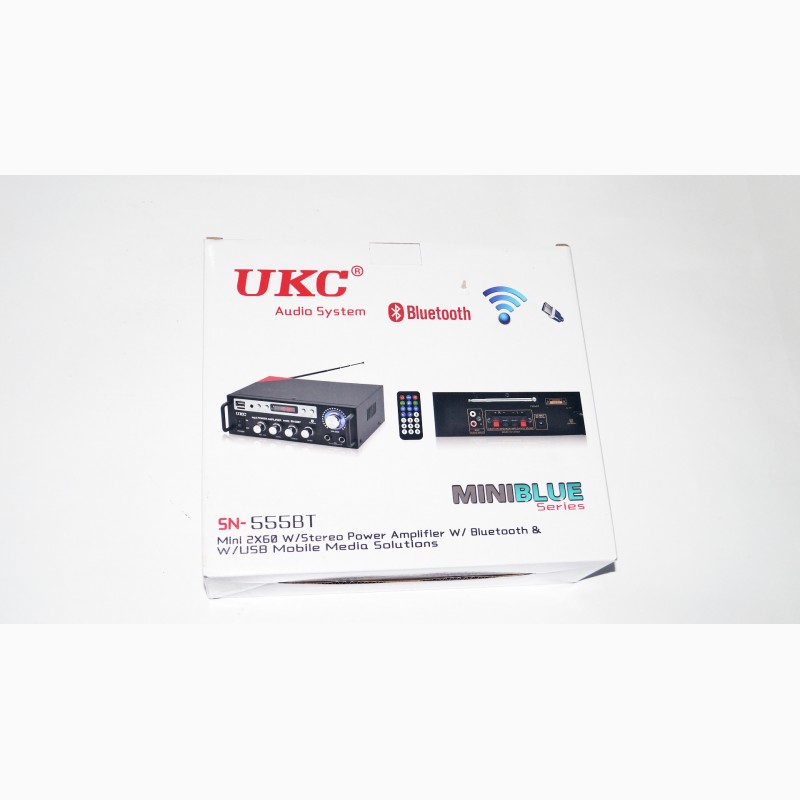 Фото 6. Усилитель UKC SN-555 BT - USB, SD-карта, MP3