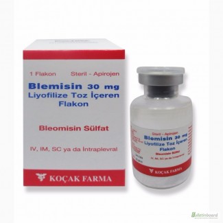Блемицин пор. д/ин. 15 мг 1 (Kocak Pharma) Турция