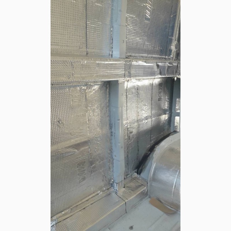 Фото 3. Утепление и термоизоляция грузовых отсеков под холодильное оборудование