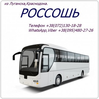 Автобус Луганск - Краснодон - Россошь. Автобусные рейсы в(из) Россошь
