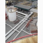 Монтаж стальных вертикальных резервуаров под аммиачную воду