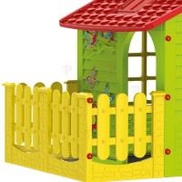 Детский ХХL домик с заборчиком + большой набор игровой Дантист